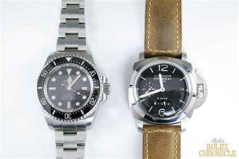 panerai luminor vs rolex.